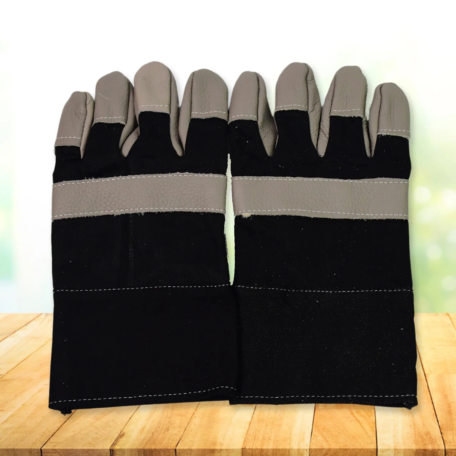 Gloves Gardening Gloves for Men Women Leather Gloves Heavy Duty Gloves (1 Pair) - Image 4