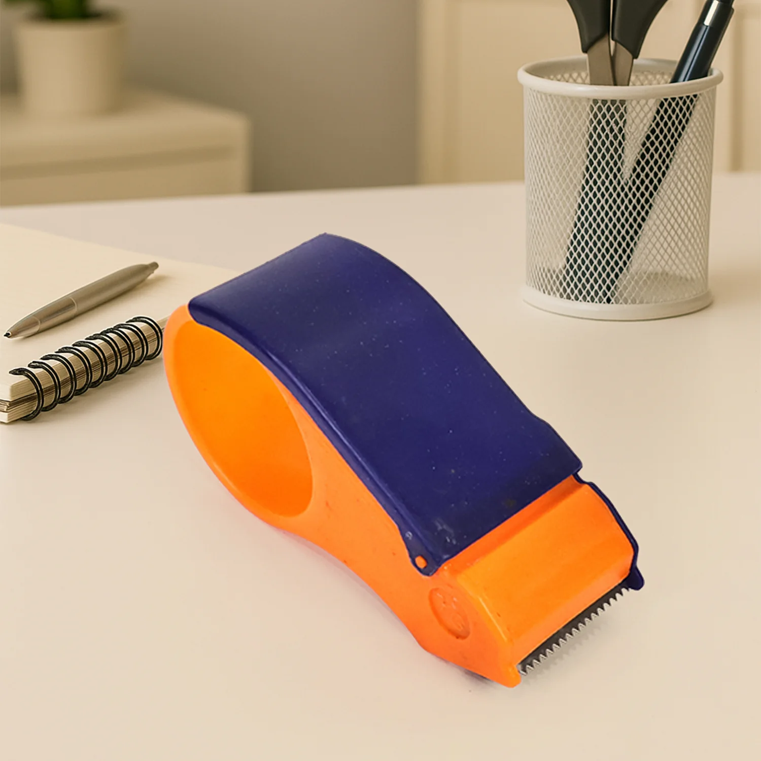 45mm Hand Tape Dispenser Packing Packaging Boxes Roll Roller Cutter - Image 7