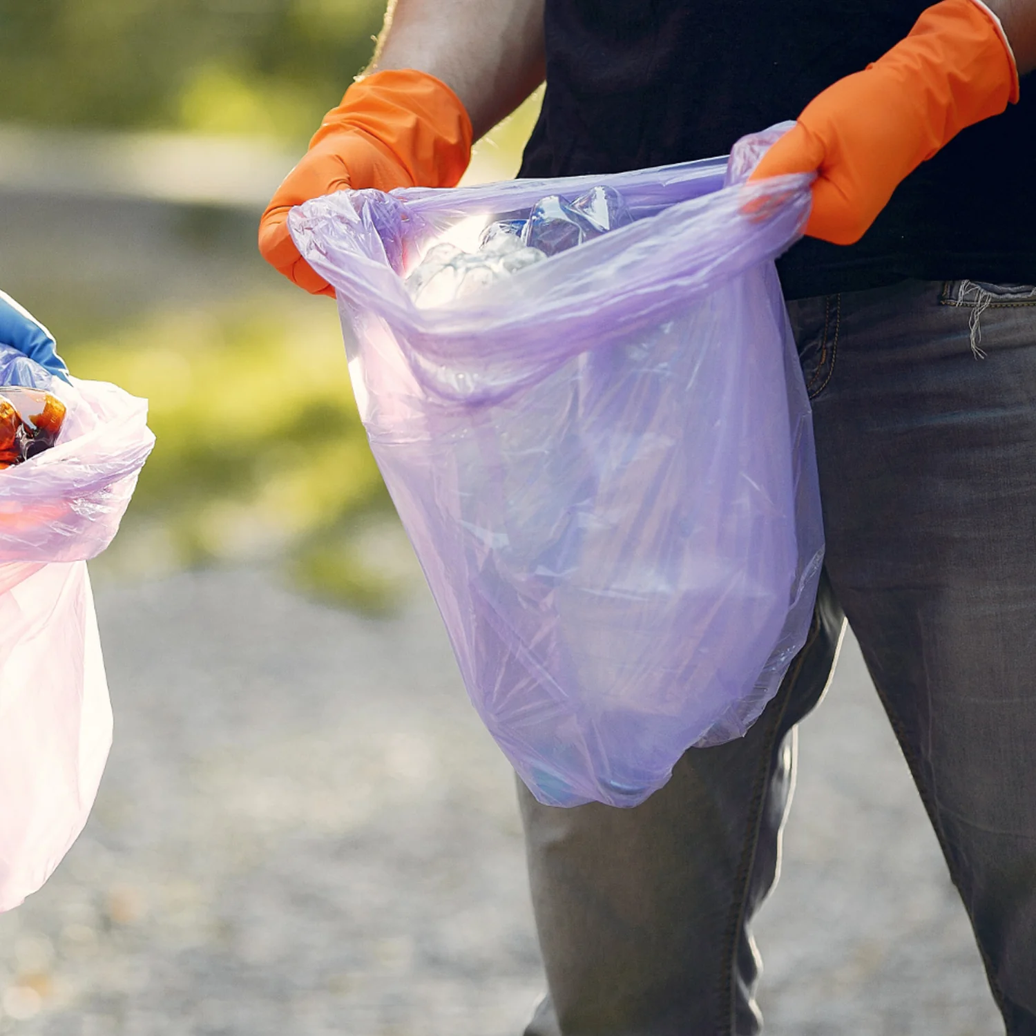 High-Quality Garbage Bags 50x60 cm (Mix Color / 2 Pc) - Image 4