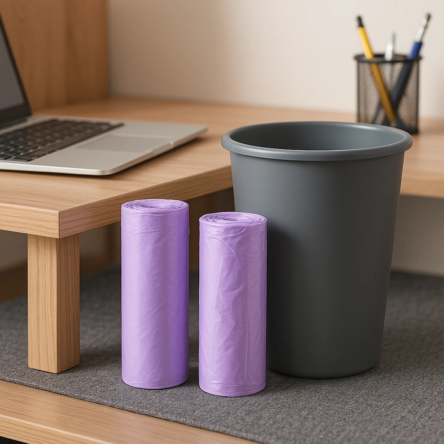 High-Quality Garbage Bags 50x60 cm (Mix Color / 2 Pc) - Image 6