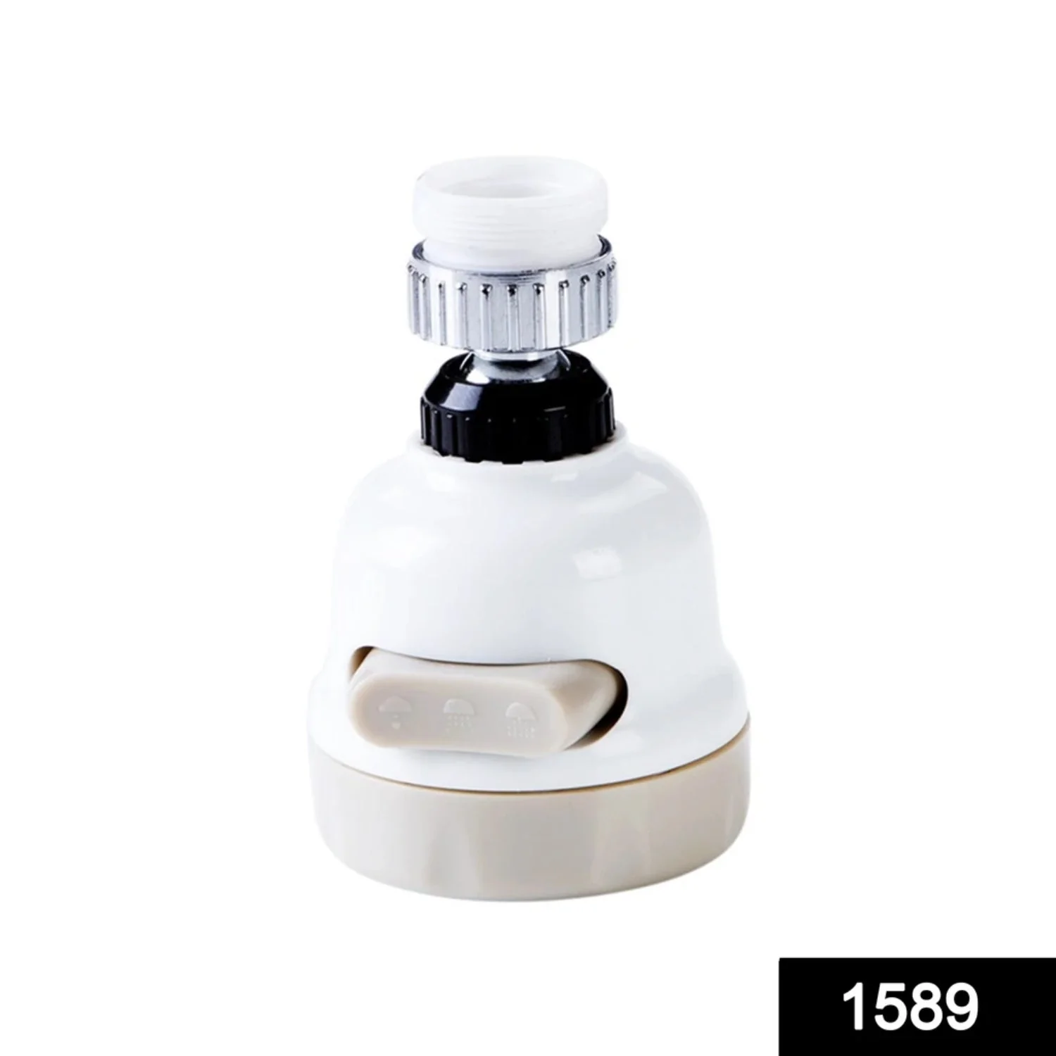 Rotatable Splash Proof 3 Modes Water Saving Nozzle Filter Faucet Sprayer - Image 2