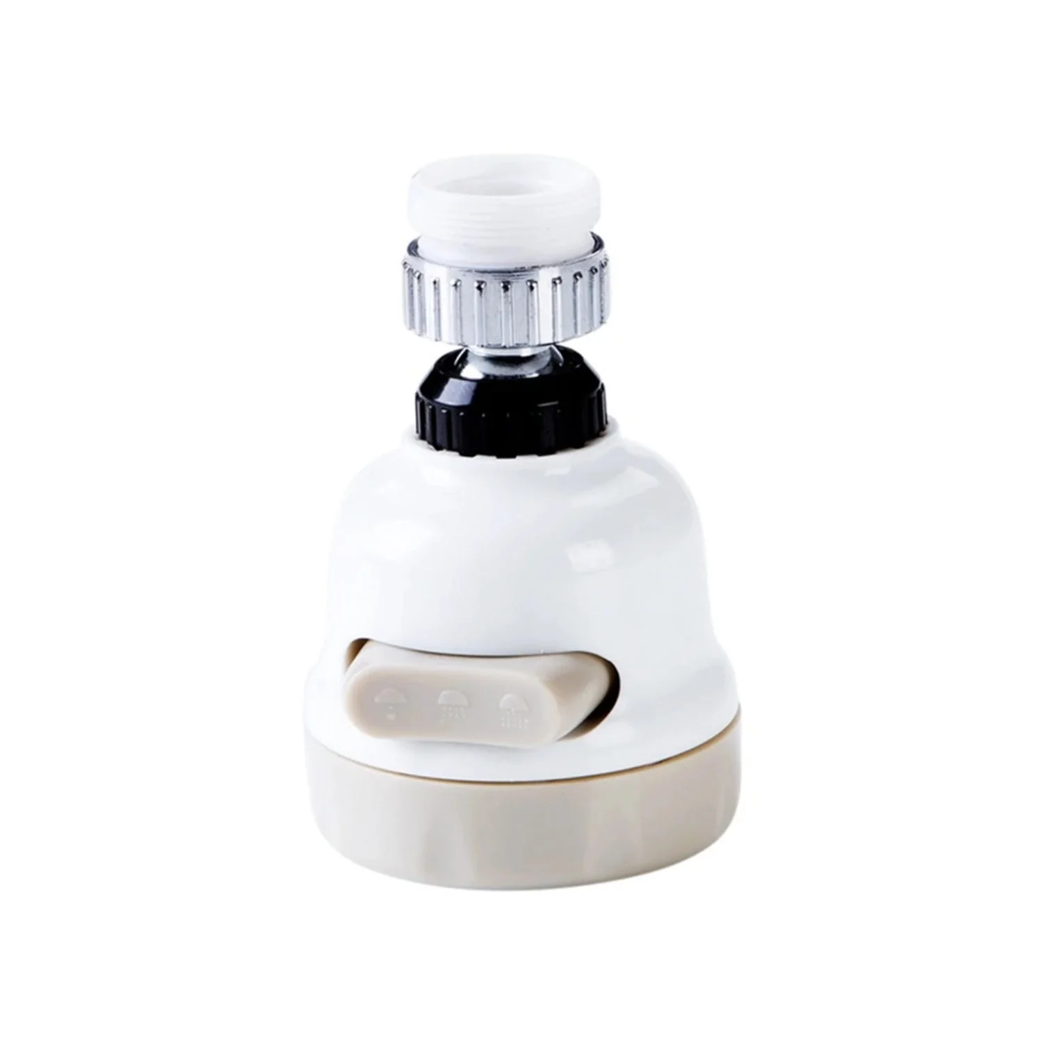 Rotatable Splash Proof 3 Modes Water Saving Nozzle Filter Faucet Sprayer - Image 4