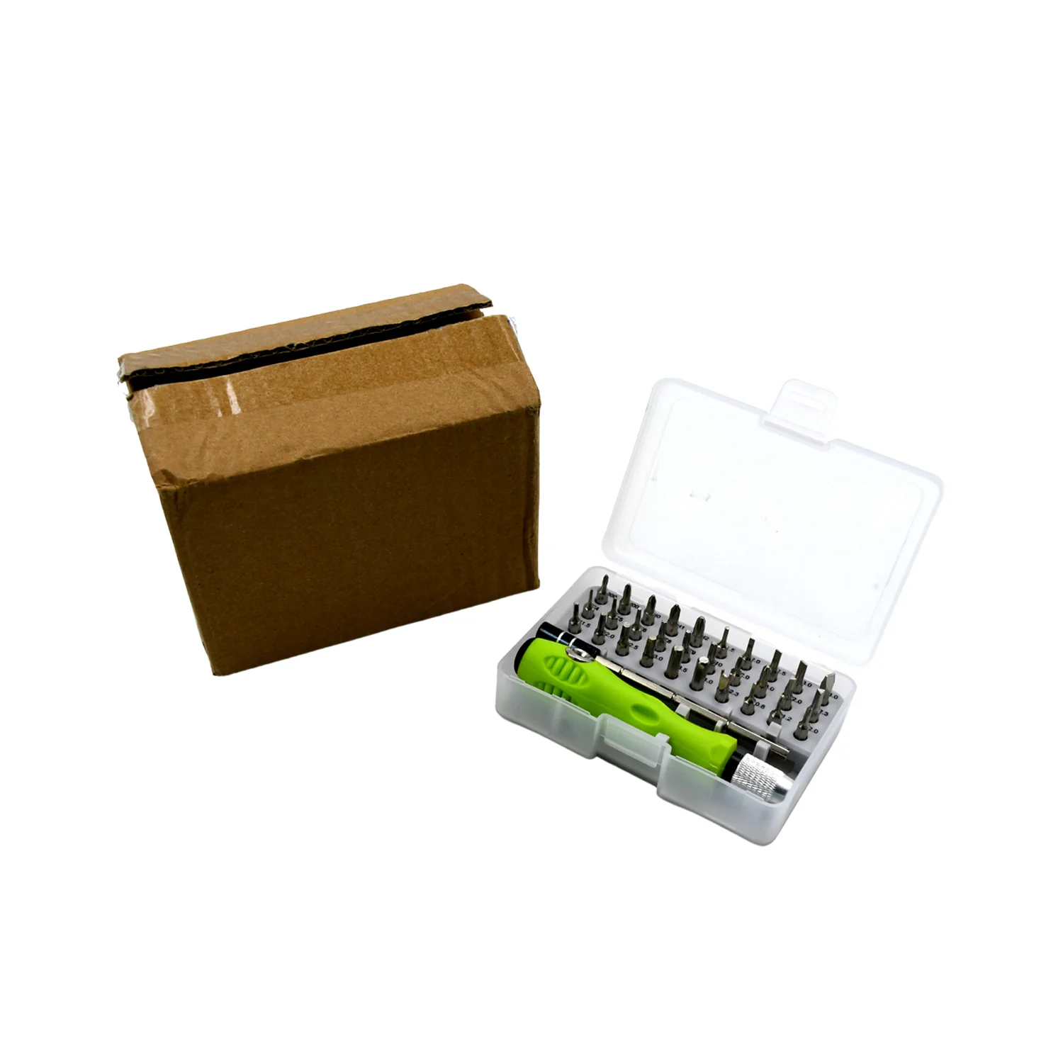 32 in 1 Mini Screwdriver Bits Set with Magnetic Flexible Extension Rod - Image 4
