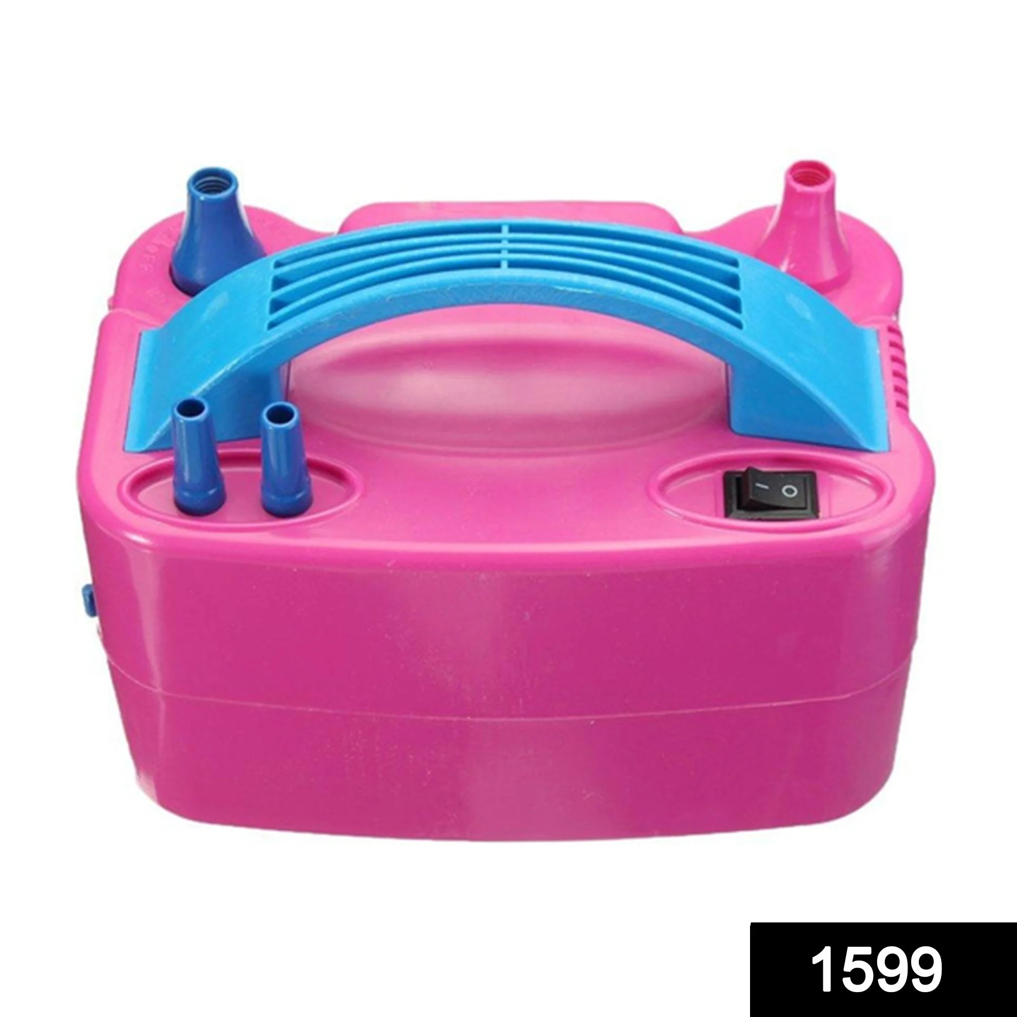 Portable Dual Nozzle Electric Balloon Blower Pump Inflator - Image 2