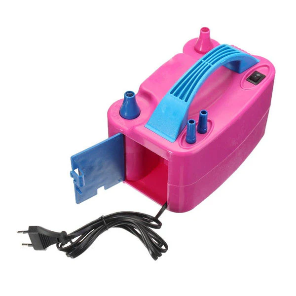 Portable Dual Nozzle Electric Balloon Blower Pump Inflator - Image 5