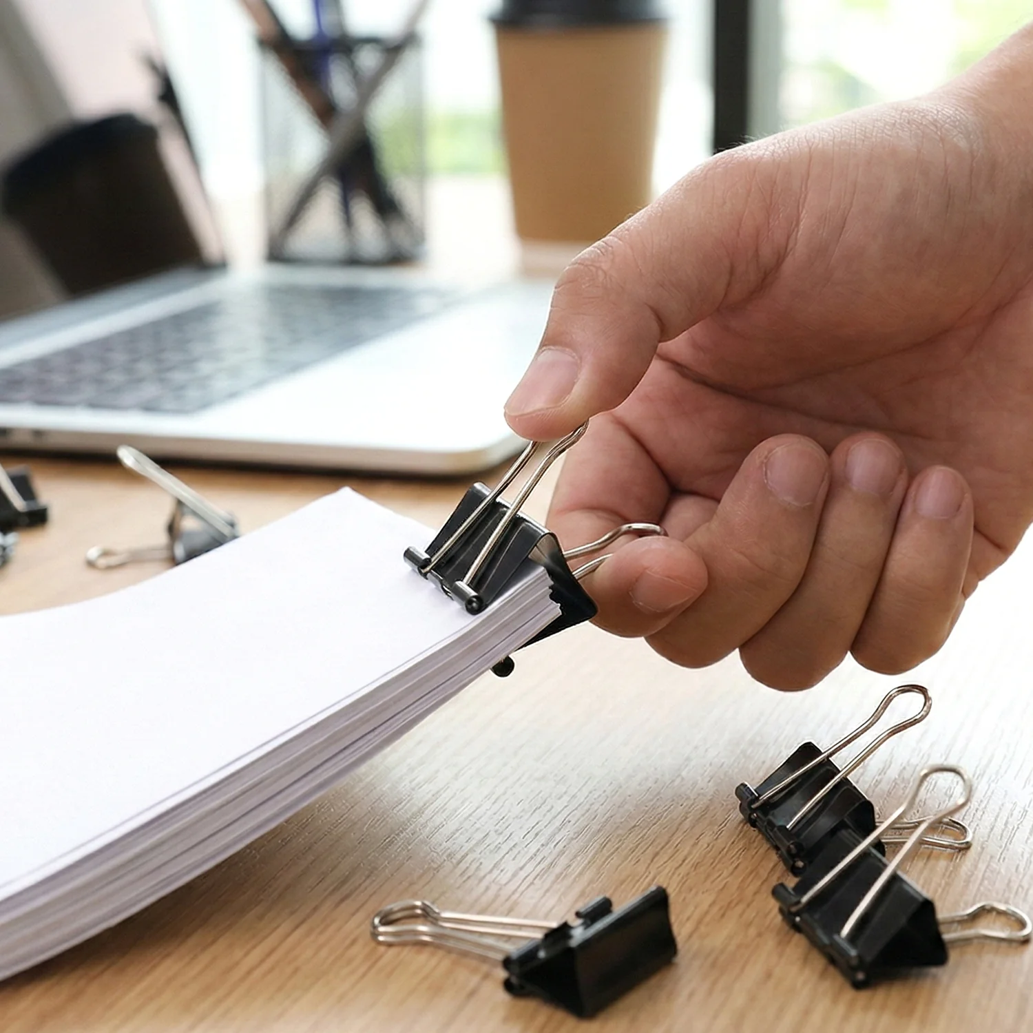 15mm Binder Clips (4 Pc) - Image 3