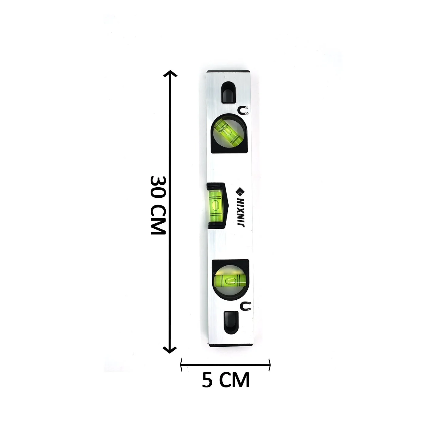 30 cm Aluminum Alloy Magnetic Torpedo Level Metric Rulers - Image 5