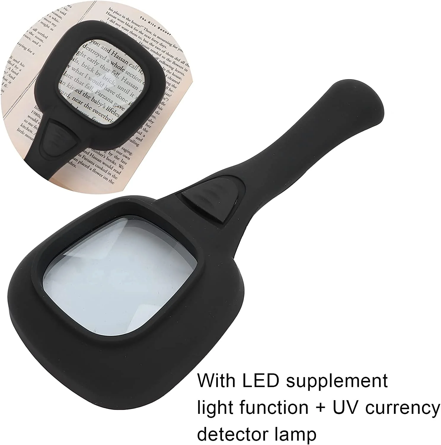 Handheld LED Magnifying Glass – 6 Lighted Magnifier for Reading & Inspection - Image 8