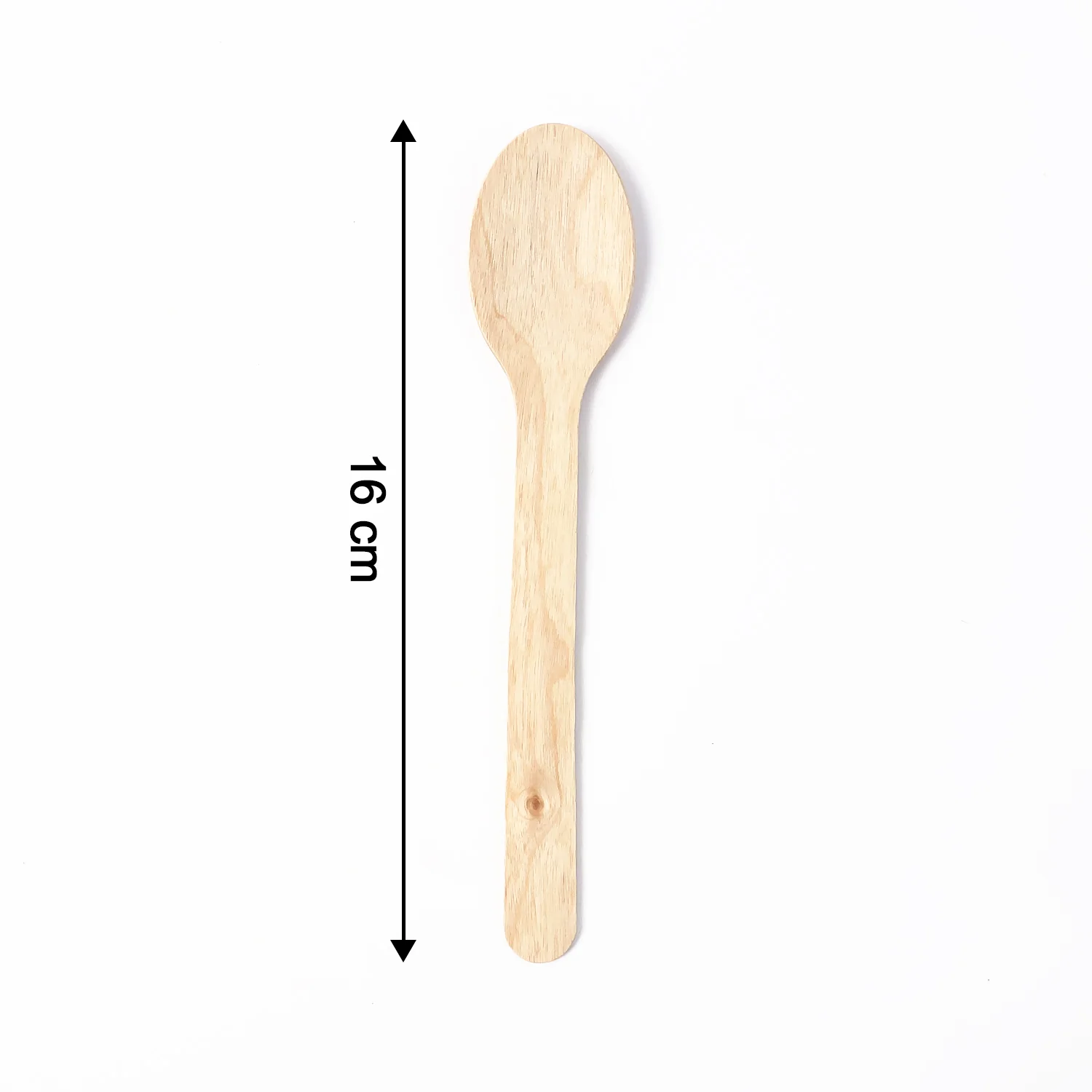 160mm Wooden Spoon – 30 Pcs Pack - Image 4
