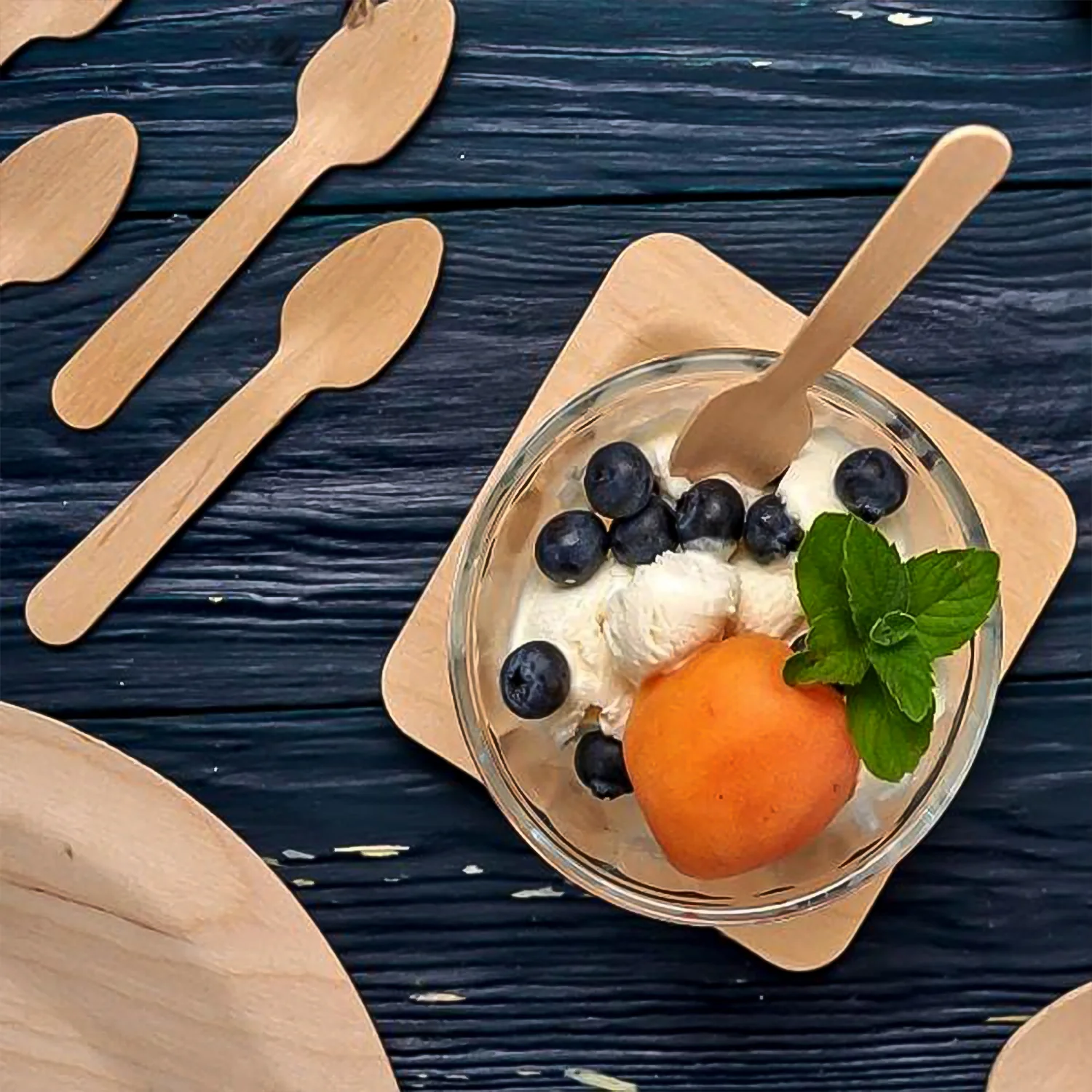 160mm Wooden Spoon – 30 Pcs Pack - Image 6