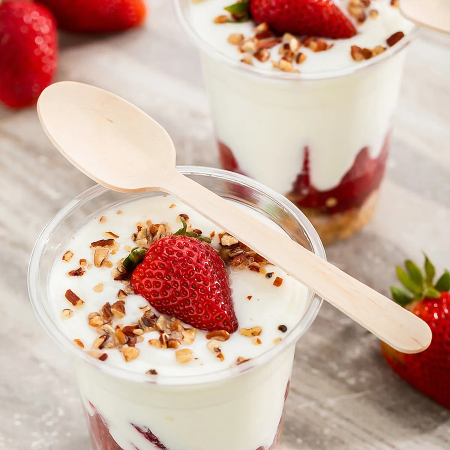 160mm Wooden Spoon – 30 Pcs Pack - Image 7