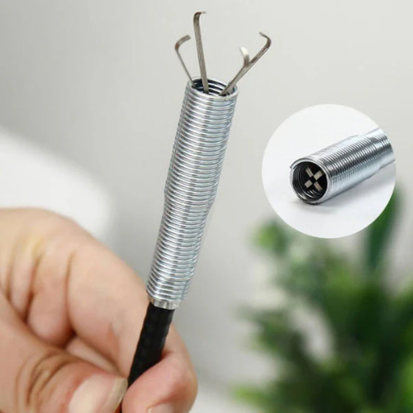 Multifunction Pipe Cleaning Claw for Drain Hair Removal (290 cm Length) - Image 3