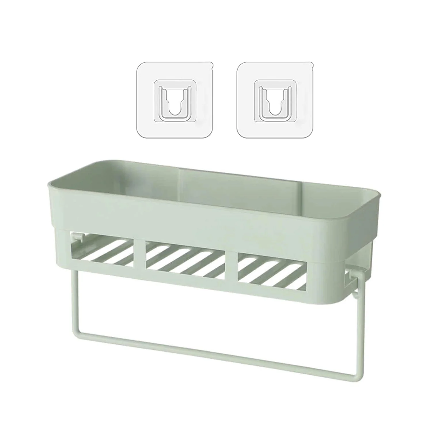 Multipurpose Kitchen Bathroom Shelf Wall Holder Storage Rack Bathroom - Image 3