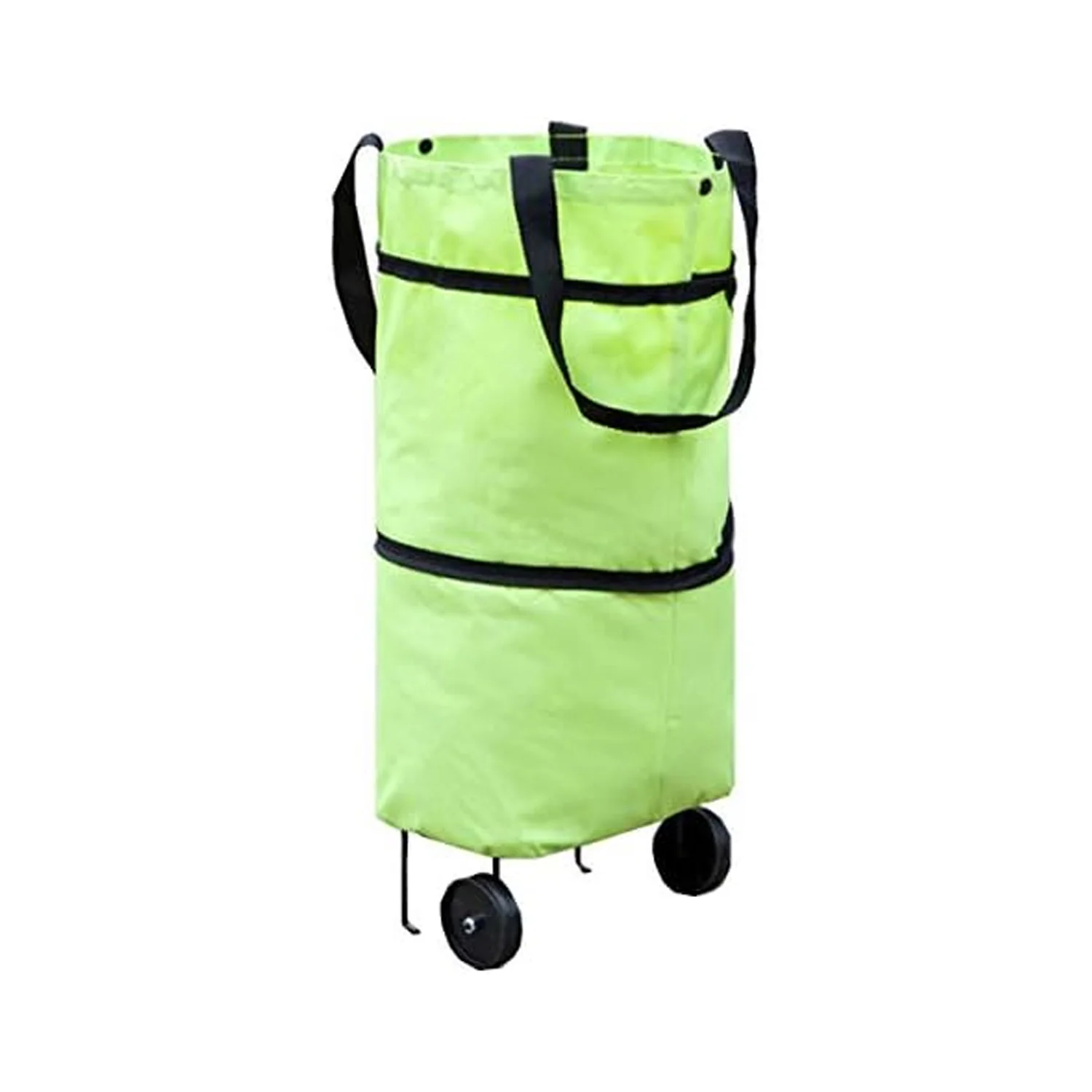 Folding Cart Bags Trolley Shopping Bag For Travel Luggage - Image 5