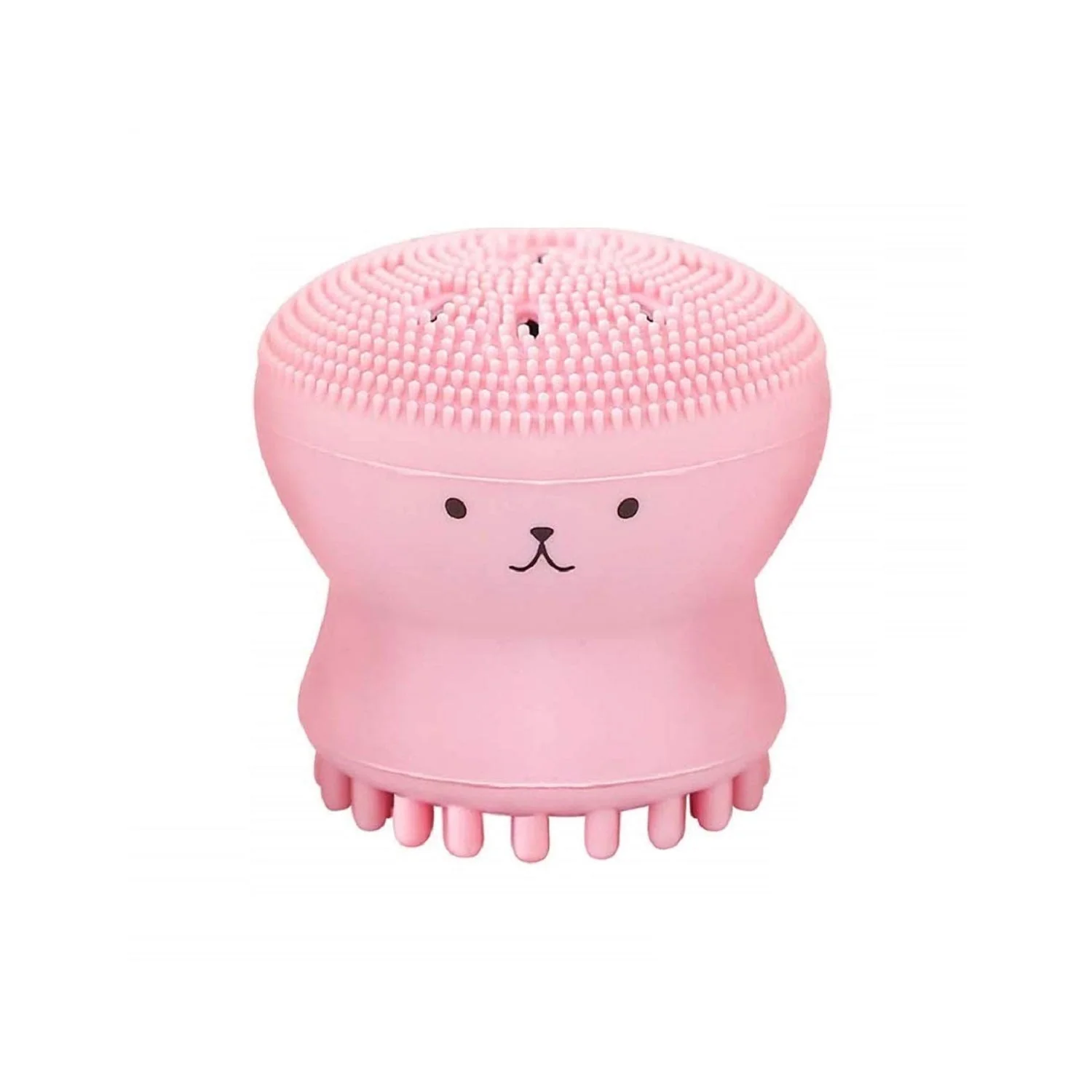 Facial Cleansing Brushes – Cute Octopus Shape Silicone Face Scrubber Massager (1 Pc) - Image 4