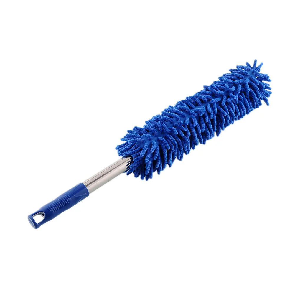 Microfiber Cleaning Duster with Extendable Rod for Home Car Fan Dusting - Image 4