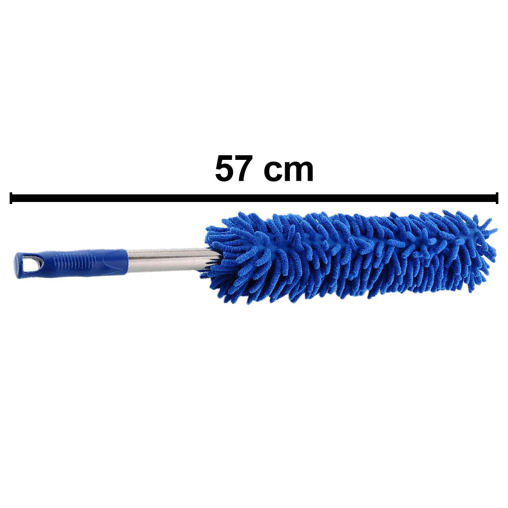 Microfiber Cleaning Duster with Extendable Rod for Home Car Fan Dusting - Image 5