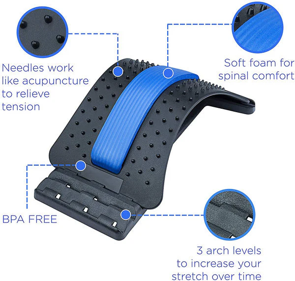 Multi-Level Back Stretcher Posture Corrector Device for Back Pain - Image 8