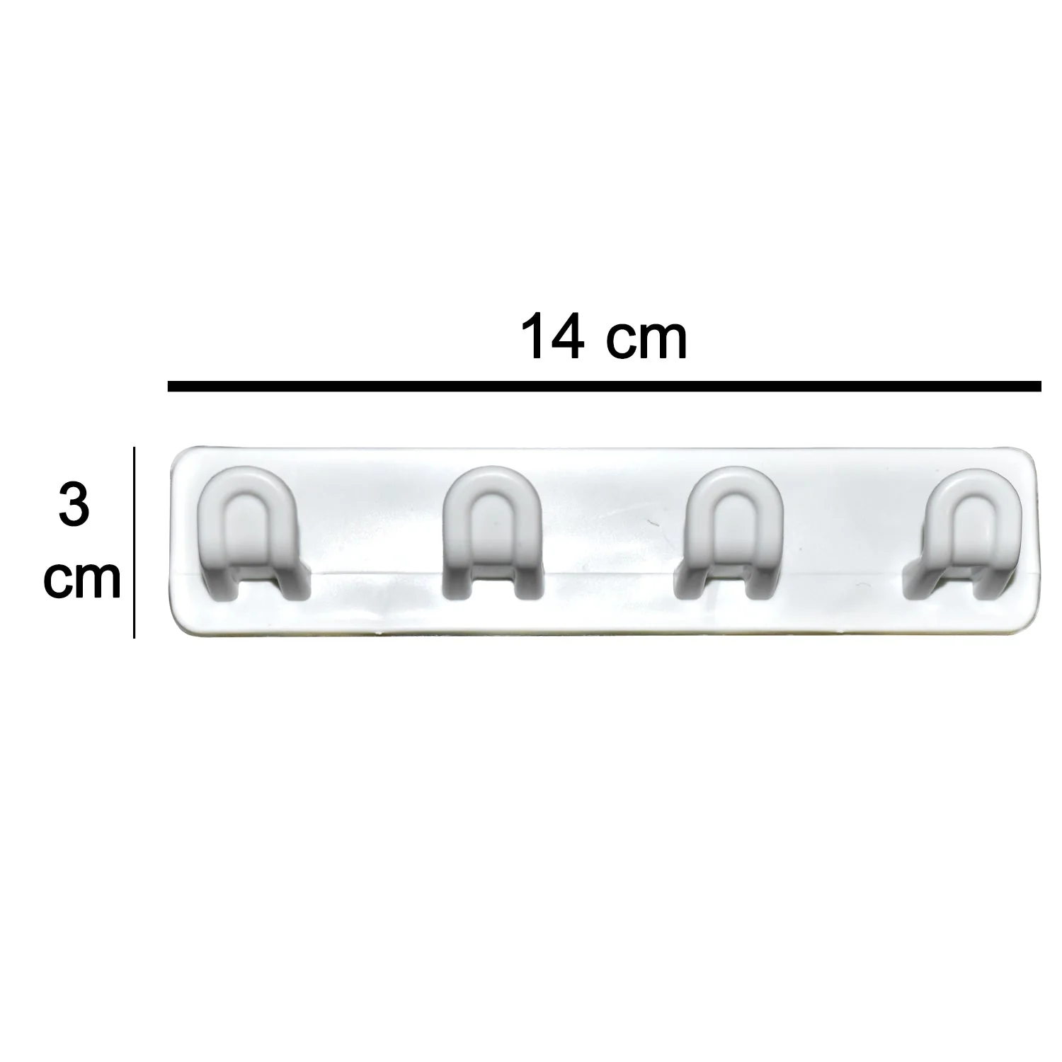 Plastic Sticker Self Adhesive Multipurpose Hanger Hooks - Image 5