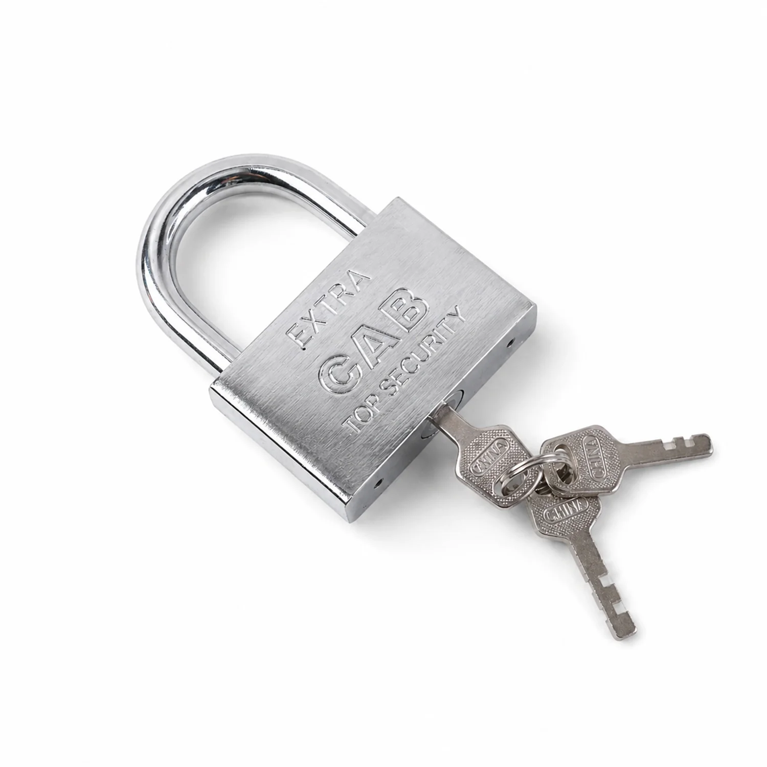 Heavy Steel Premium Square Padlock 70mm with 3 Keys  Hardened Shackle for Doors - Image 4