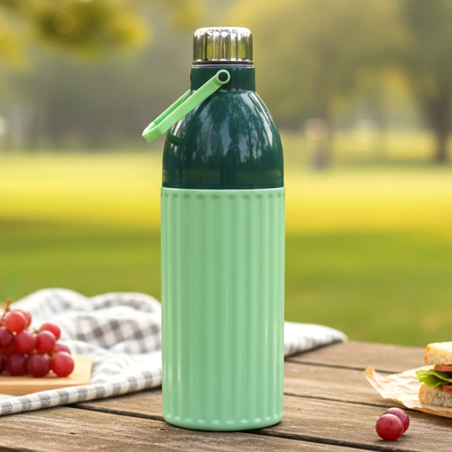 Plastic 1700 ML Approx Premium Insulated Water Bottle (1 Pc) - Image 6