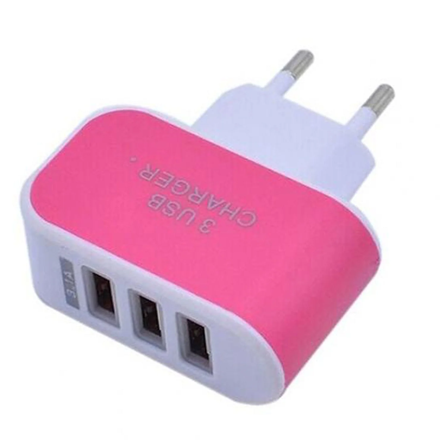 Triple USB 3 Port Wall AC Adapter Charger for Mobile Phone (1Pc Only) - Image 5