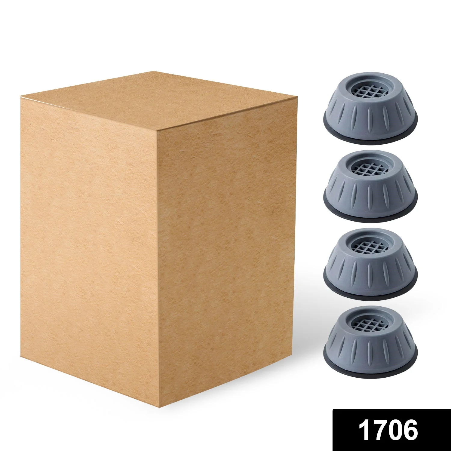 Machine Leveling Feet Anti Walk Pads Shock Absorbed Furniture Lifting Base - Image 3