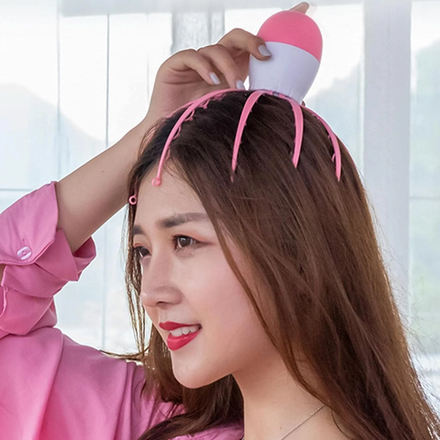 Electric Octopus Claw Scalp Massager (Not included battery / Mix Color) - Image 3