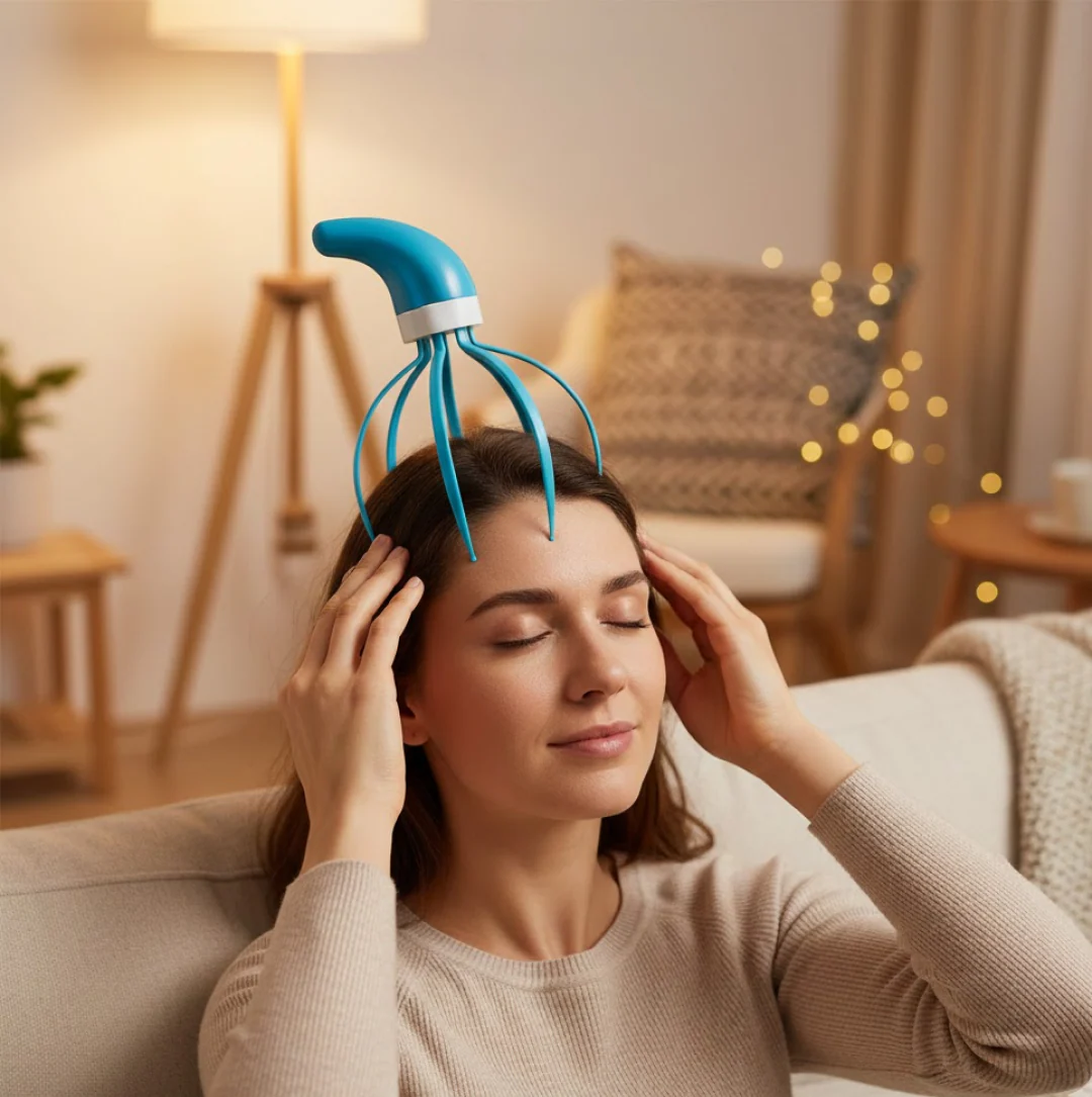 Super Life refreshing Head Massager Hand Grip - Image 3