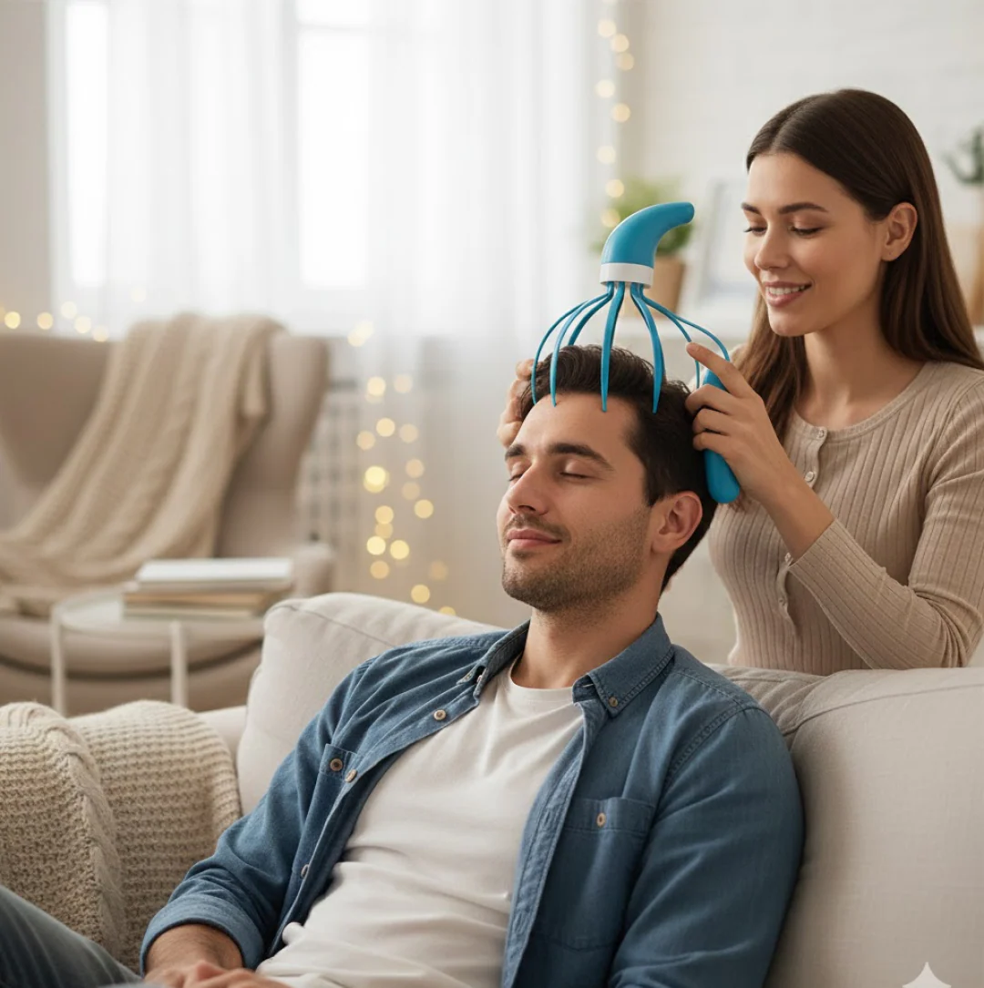 Super Life refreshing Head Massager Hand Grip - Image 6