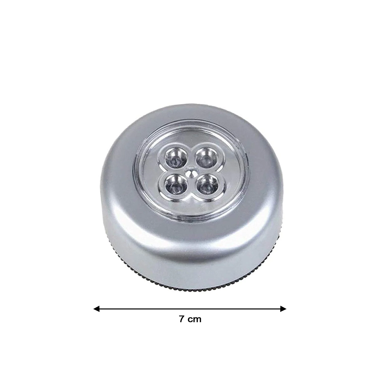4 LED Battery-Powered Wireless Night Light Stick Tap Touch Lamp - Image 8