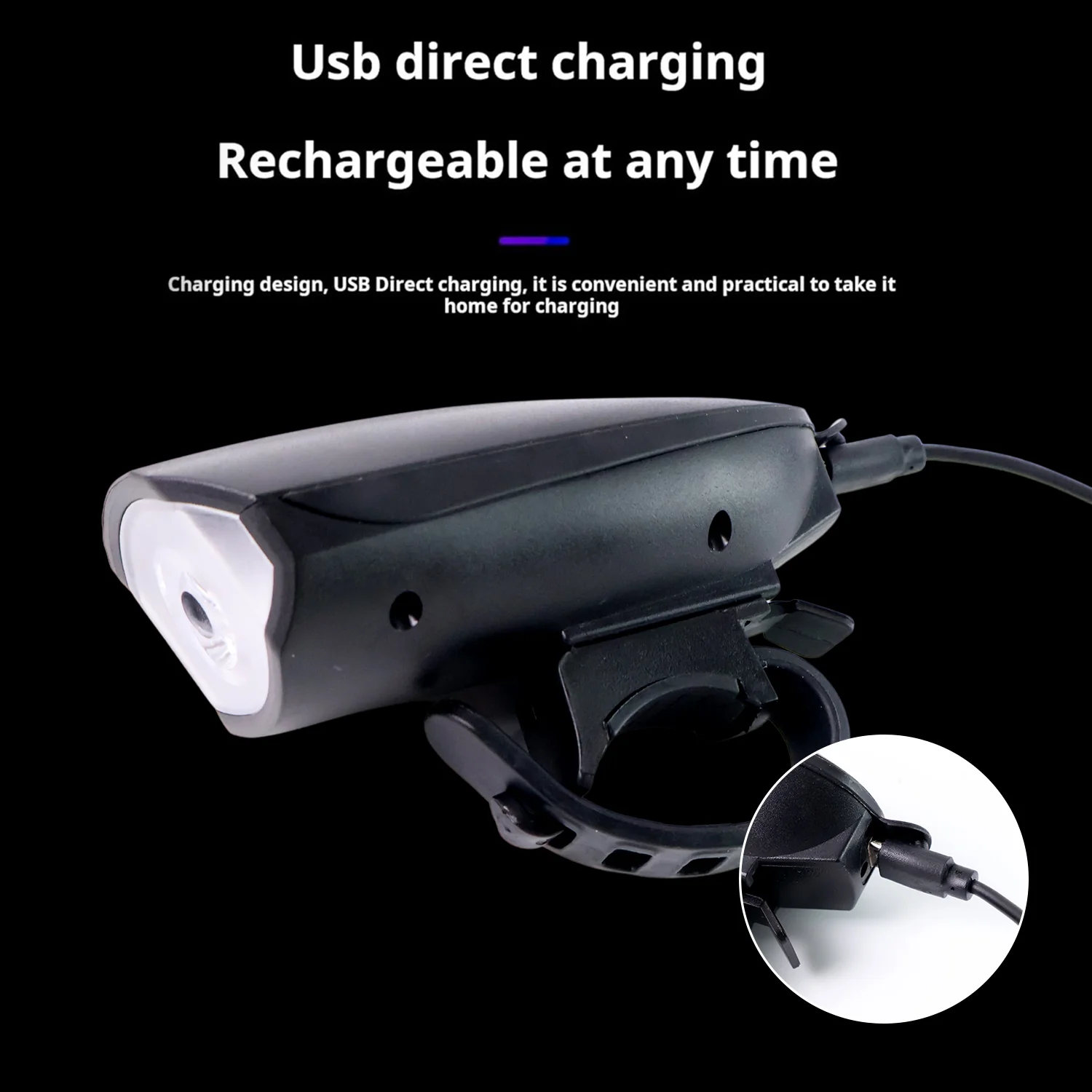 Bicycle LED Light Work On Battery (Speaker Not Included) - Image 3