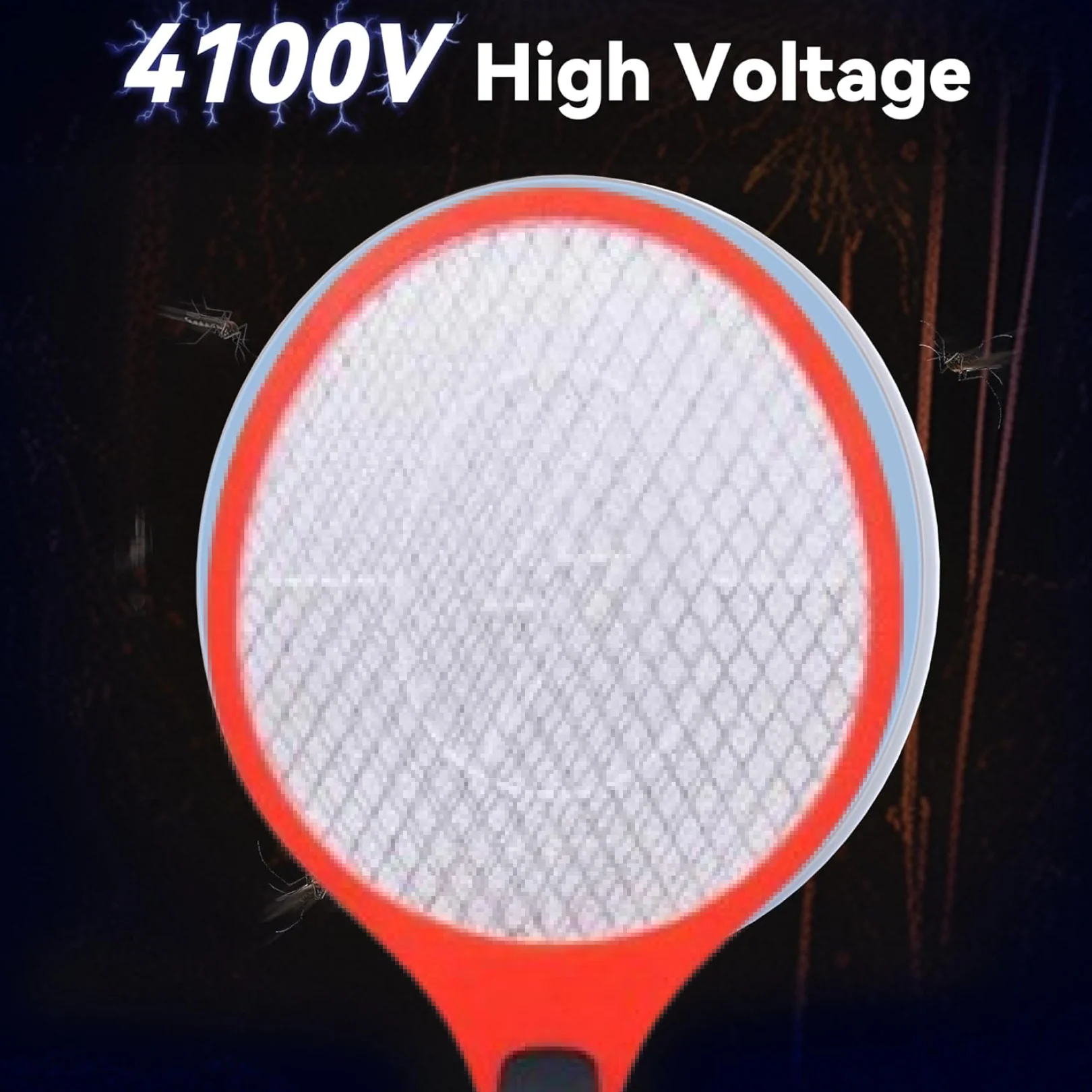 Rechargeable Electric Mosquito Killer Racket with Cable - Image 7