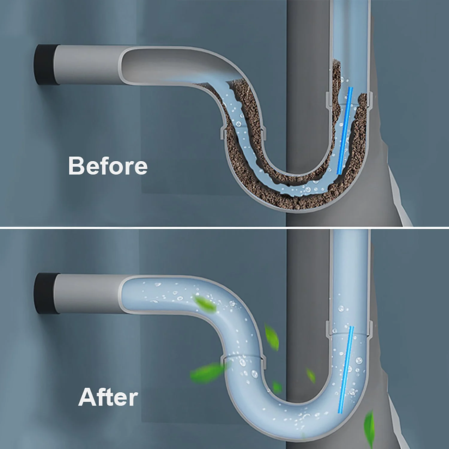 Sani Cleaning Sticks Keep Your Drains Pipes Clear Odor Home Cleaning - Image 6