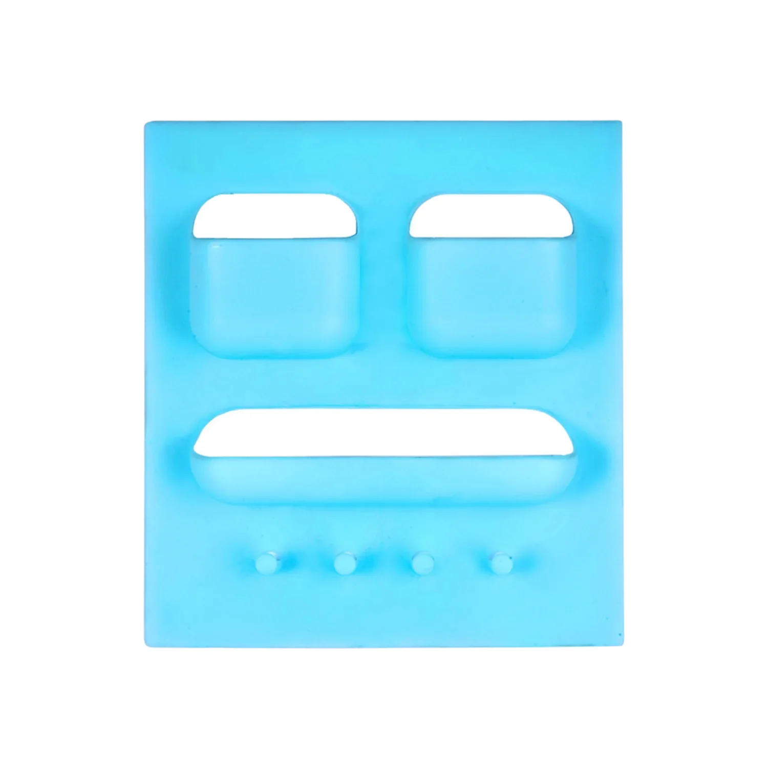 Plastic Unbreakable Soap Dish Tooth Brush Paste Holder - Image 6