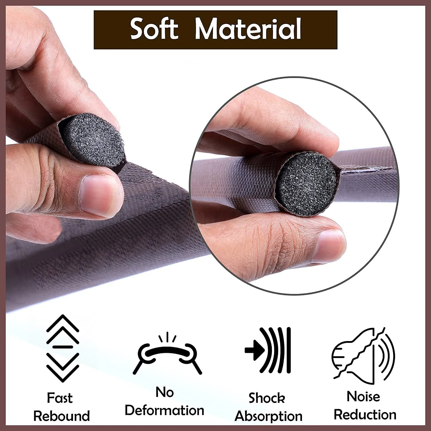 Twin Door Draft Stopper / Guard Protector for Doors and Windows - Image 7