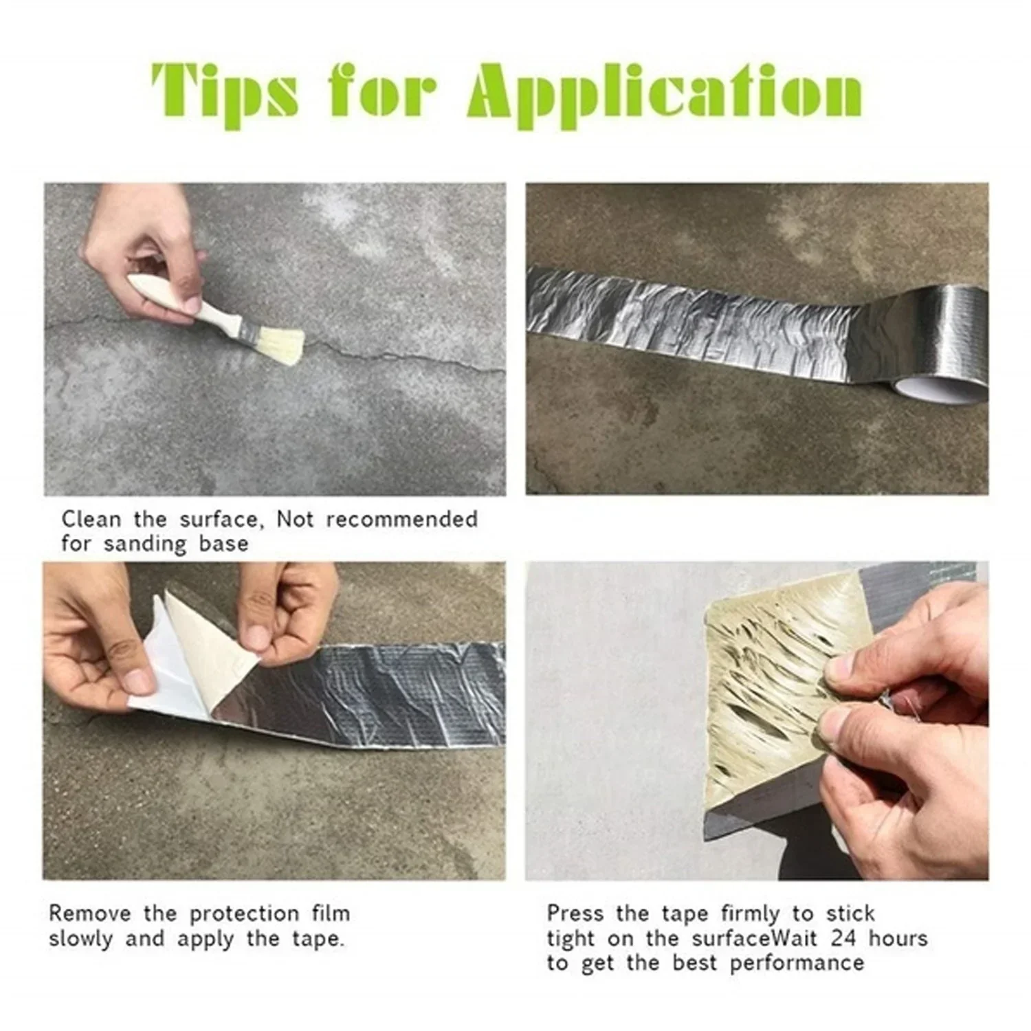 Self-Adhesive Heat-Resistant Aluminum Foil Tape – High-Temperature Insulation (0.9mm) - Image 7