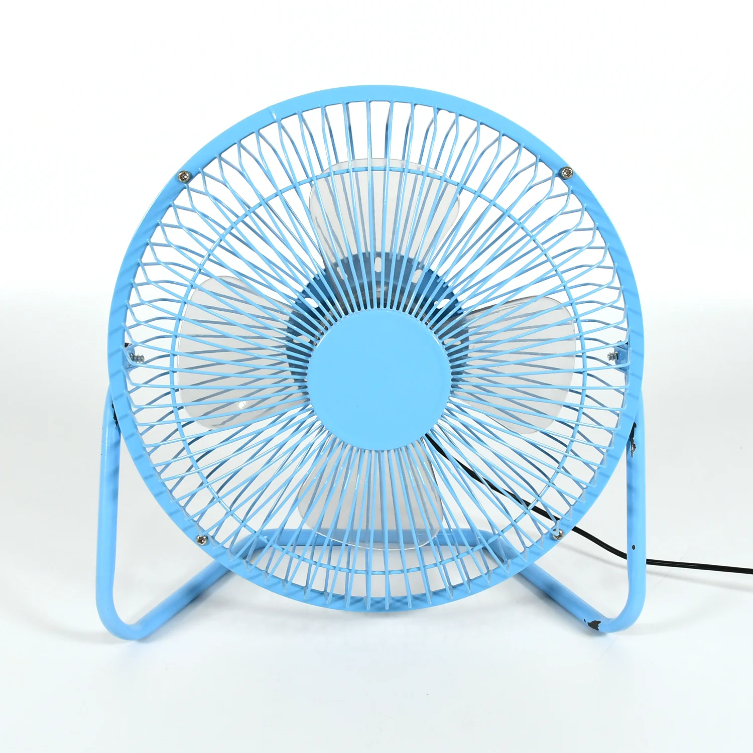 Big USB Table Desk Personal Metal Electronic Fan,  For Office, School Use (1 Pc) - Image 4