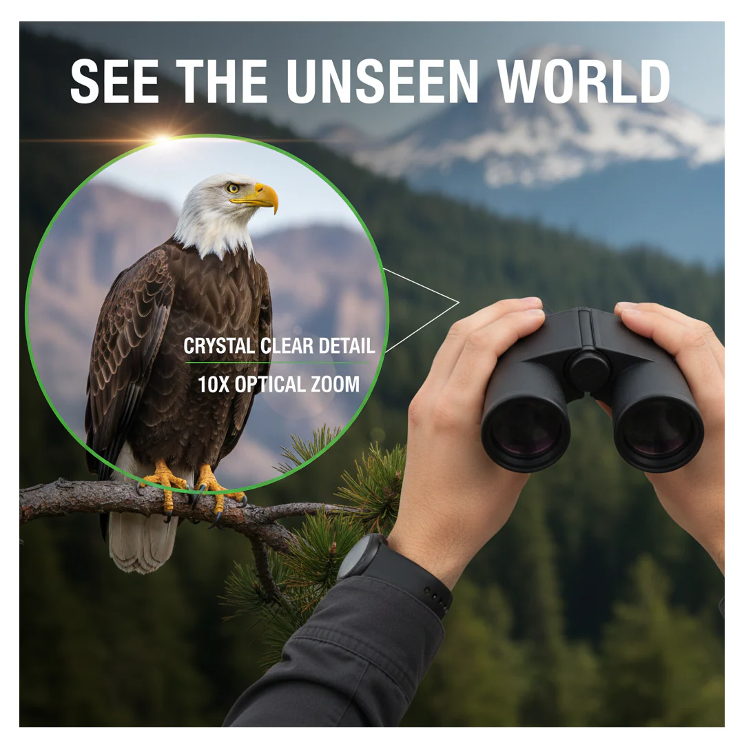 Learning Toy Binoculars, Binoculars for Hunting Trips (6x35 MM / 1 Pc) - Image 4