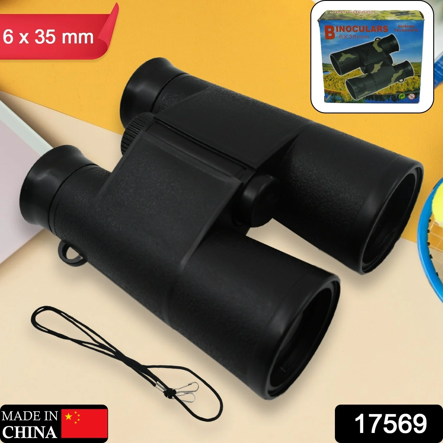 Learning Toy Binoculars, Binoculars for Hunting Trips (6x35 MM / 1 Pc) - Image 7