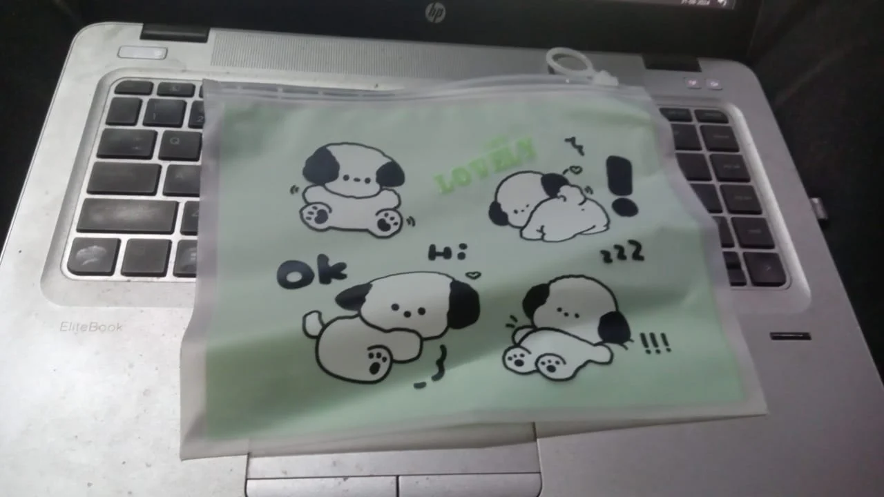 Reusable Multipurpose Pouch Pen Stationary Case Travel,   (1 Pc/ Mix Design) - Image 7