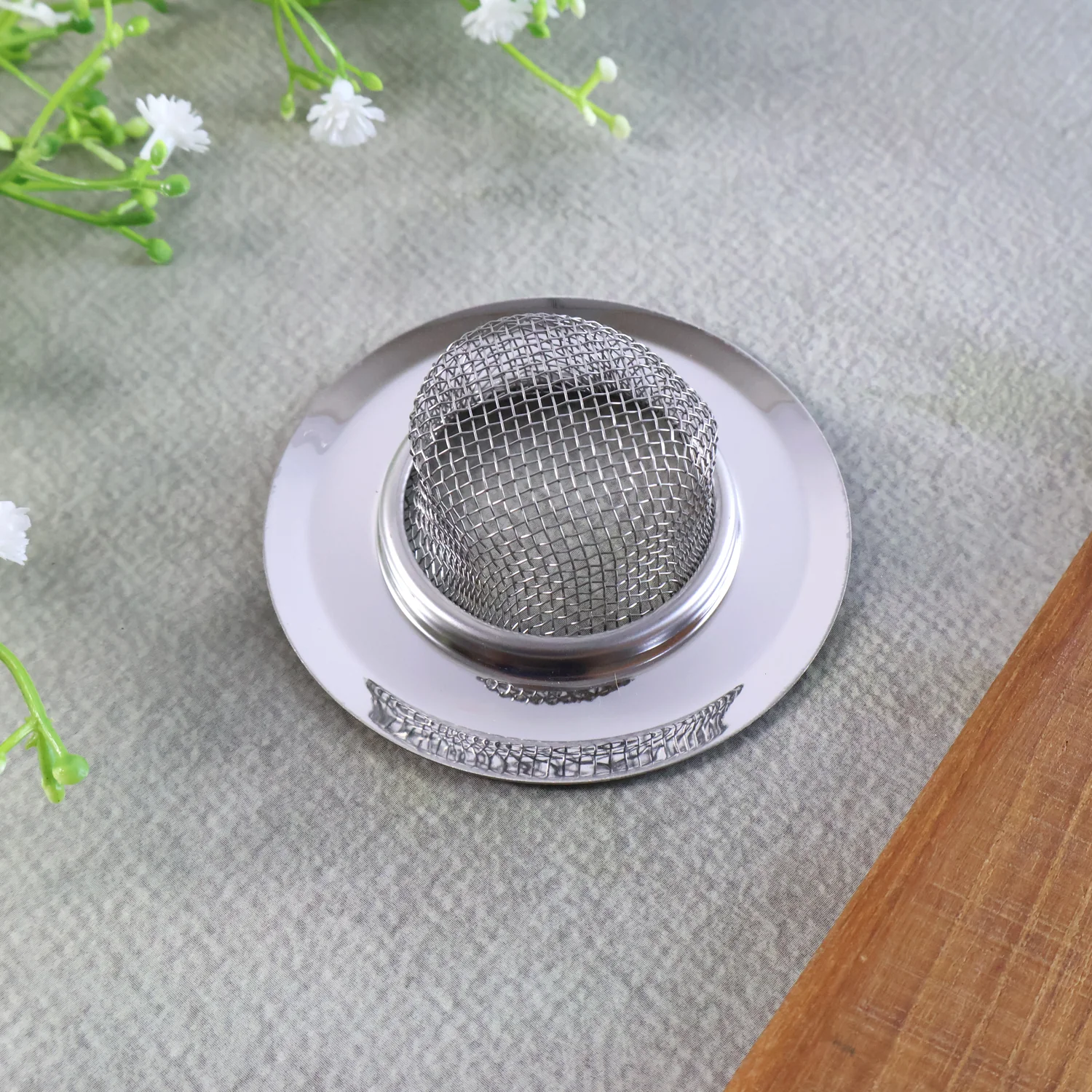Stainless Steel Kitchen Sink Drain Strainer / Stopper (Small (7 Cm)/ 1 Pc) - Image 7