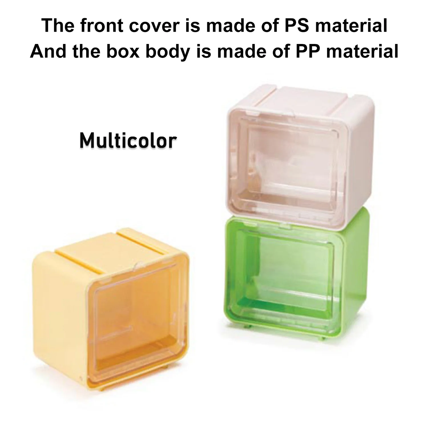 Durable Transparent Tape Storage Box – Plastic Office Organizer - Image 8