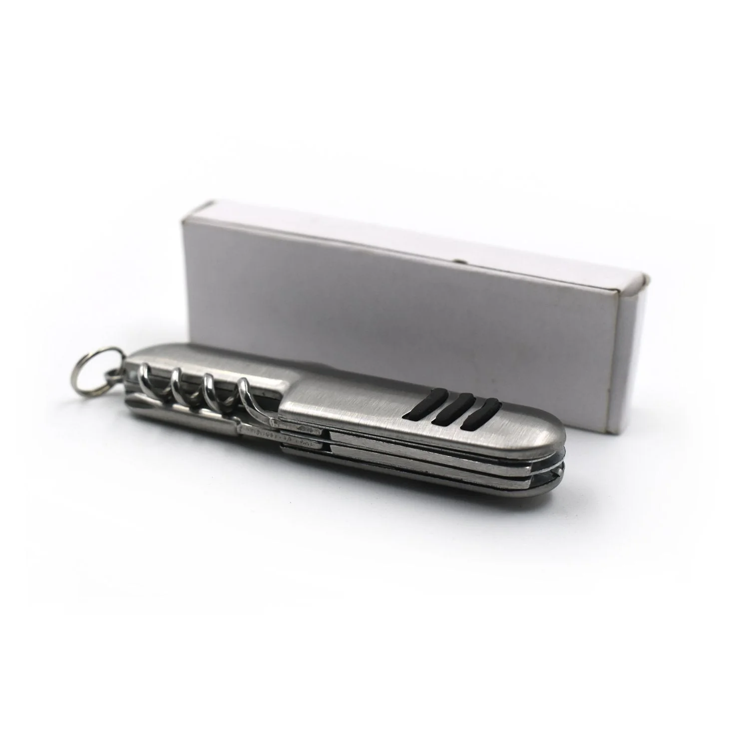 Outdoor Cutlery Picnic Tableware; Stainless Steel 5-in-1 - Image 2