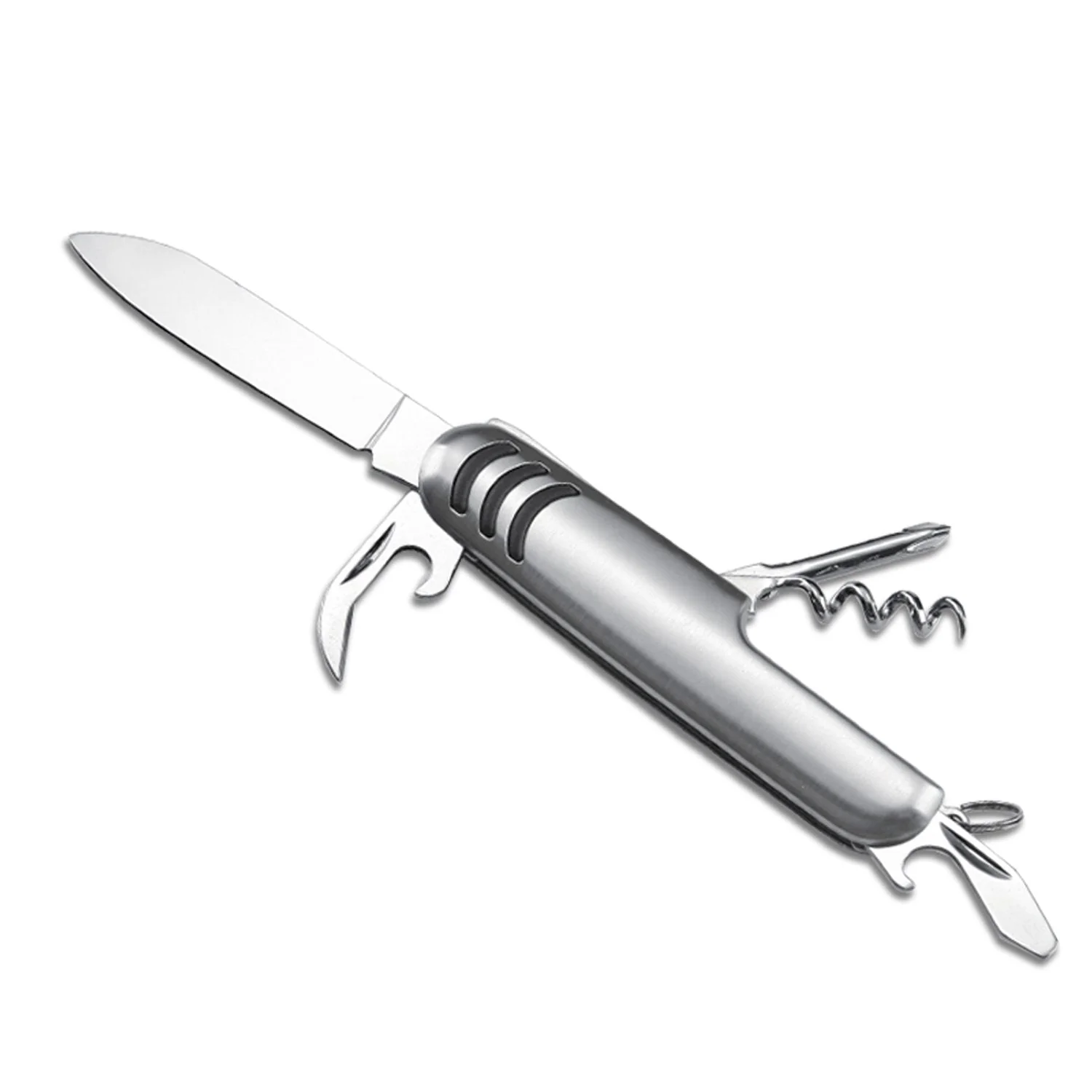 Outdoor Cutlery Picnic Tableware; Stainless Steel 5-in-1 - Image 5