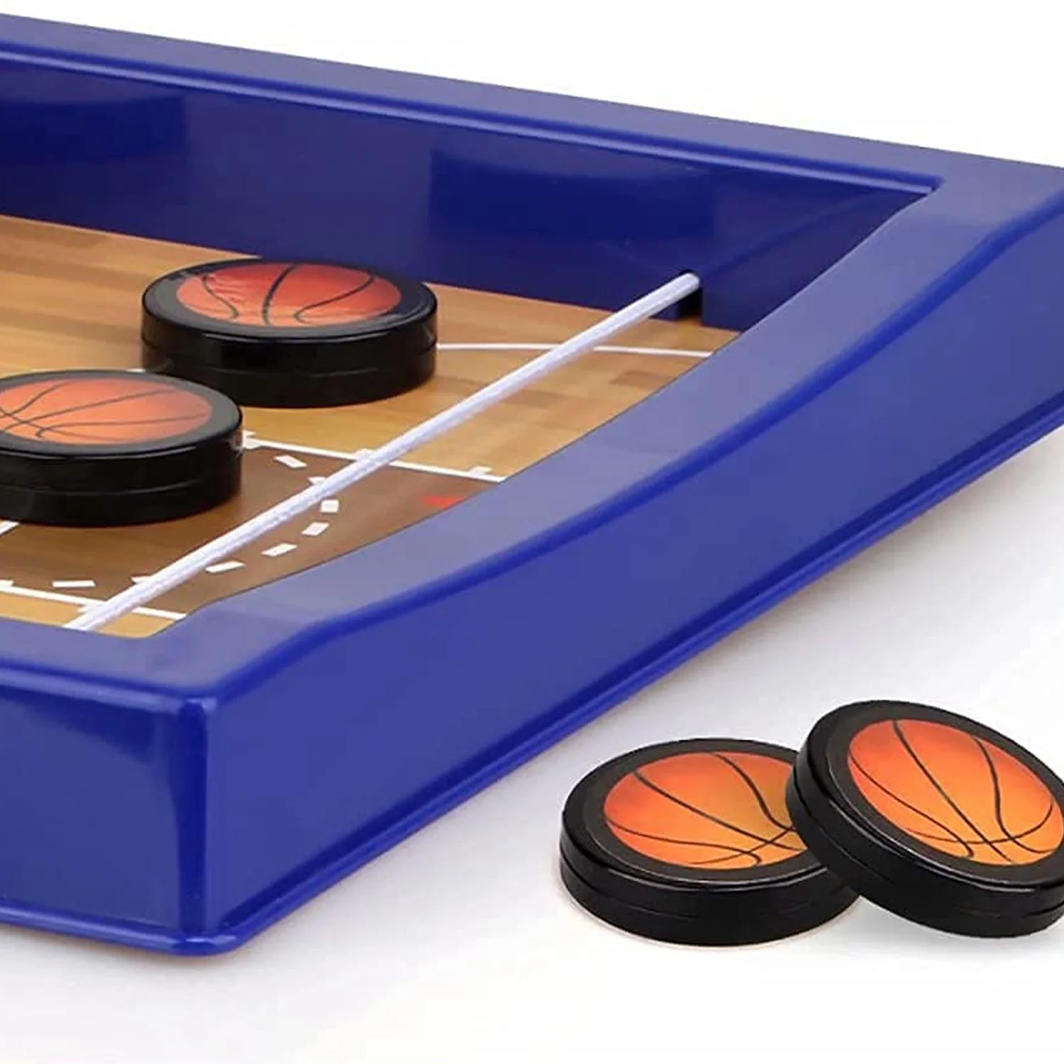 Fast Sling Basketball Puck Game Paced Table Desktop Battle Ice Hockey Game - Image 7