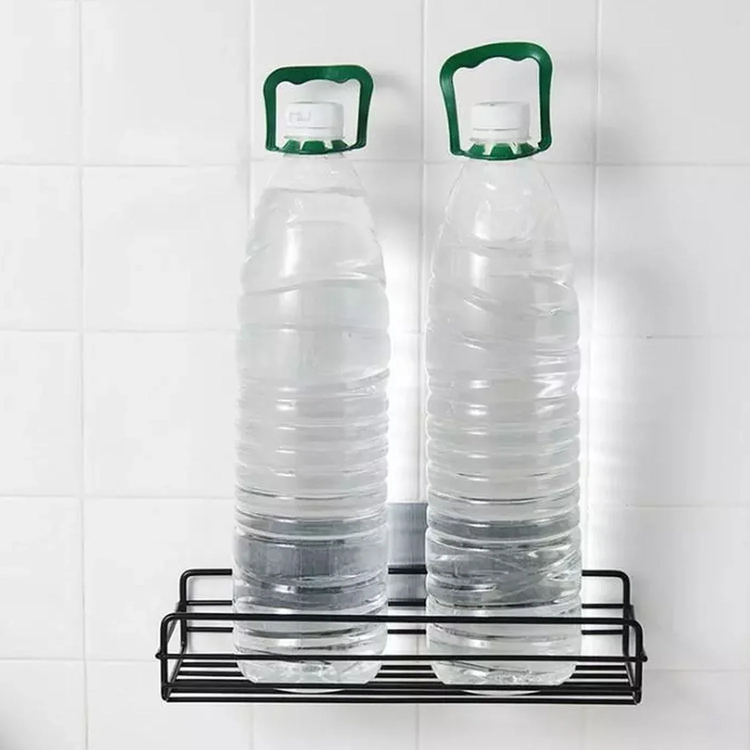 Multipurpose Wall Mount Metal Bathroom Shelf and Rack for Home and Kitchen. - Image 7