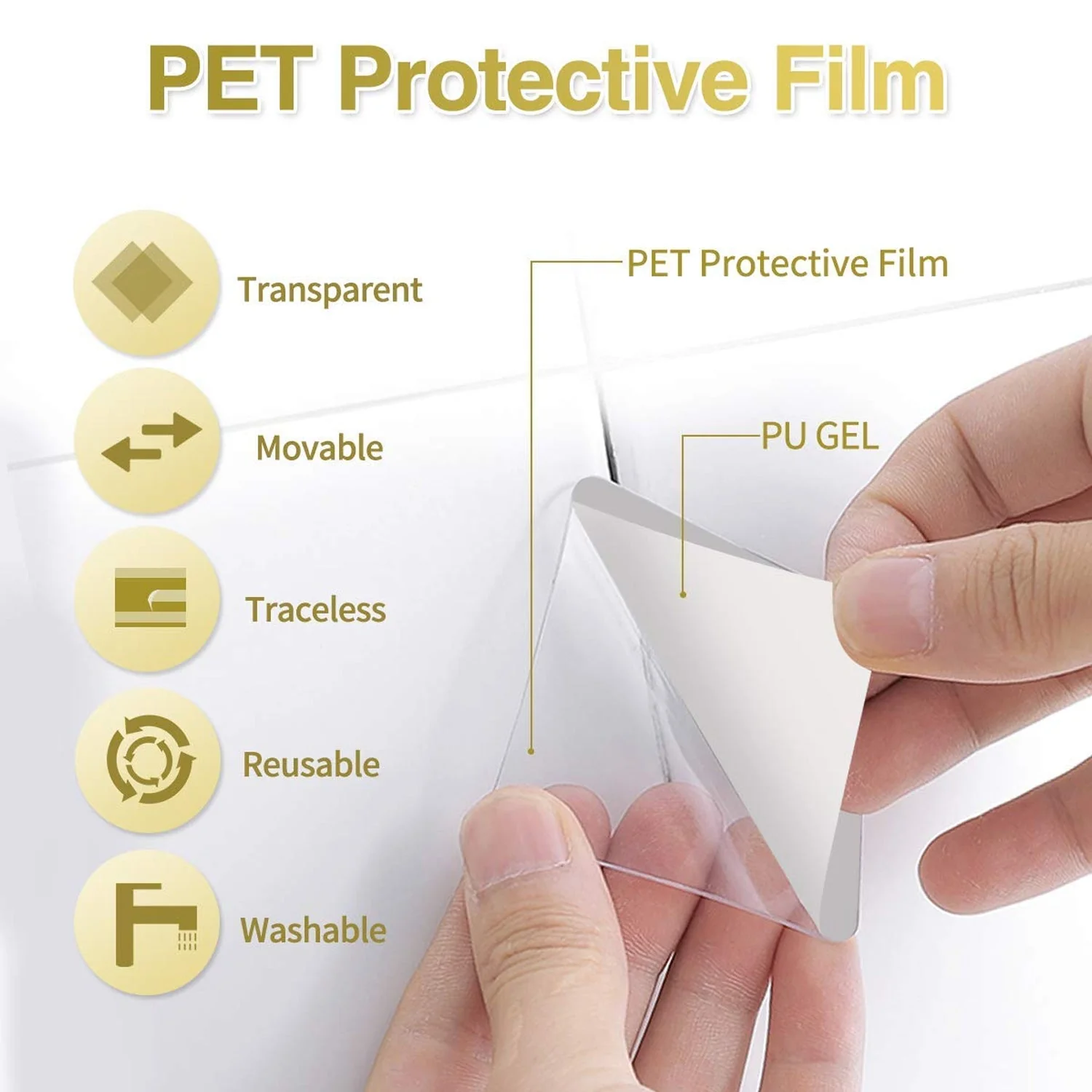 Waterproof Nano Adhesive Tape – No-Trace, Multipurpose, Removable (0.8mm, 1pc) - Image 5