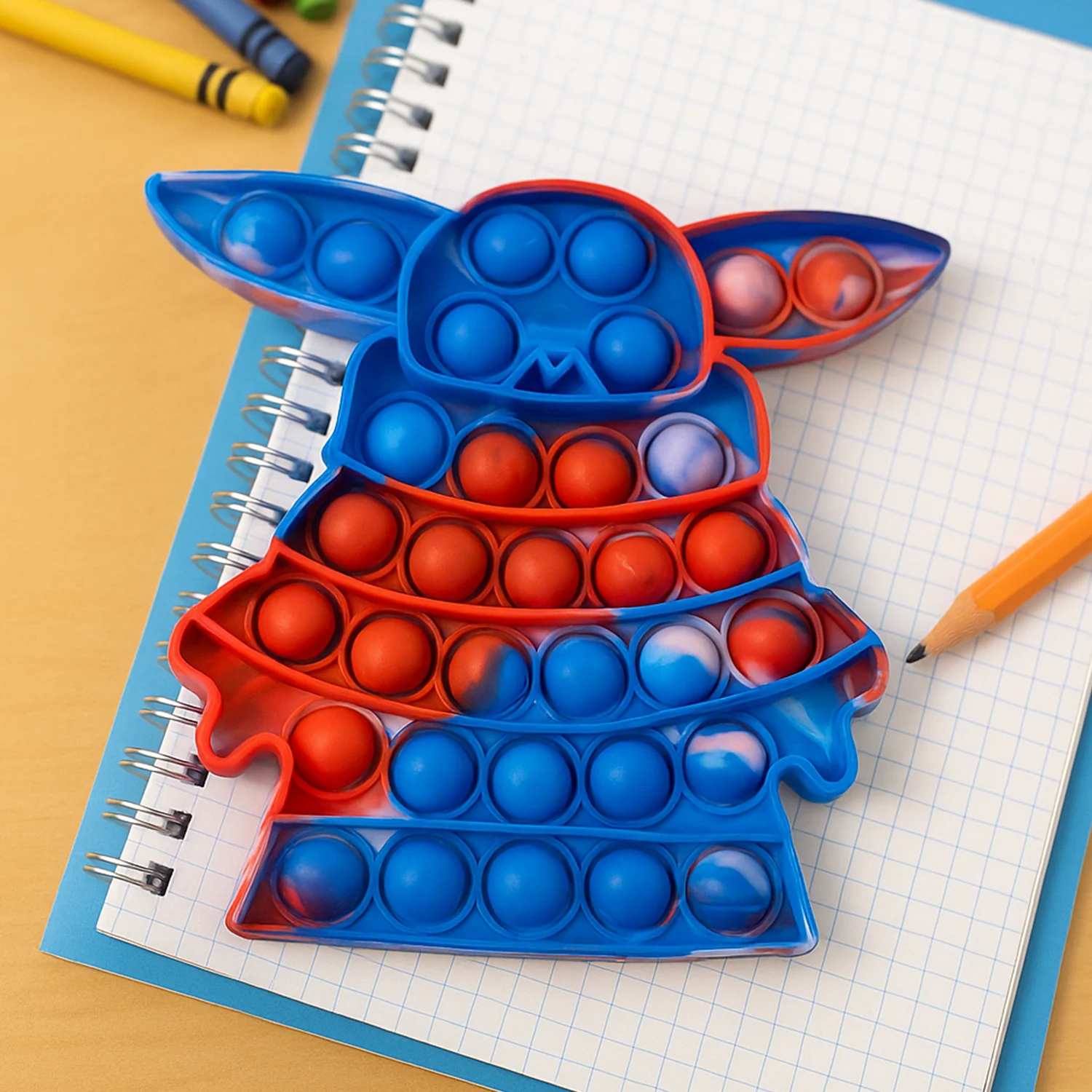 Premium Cartoon Shape Silicone Pop It Fidget Toy (1 Pc) - Image 6