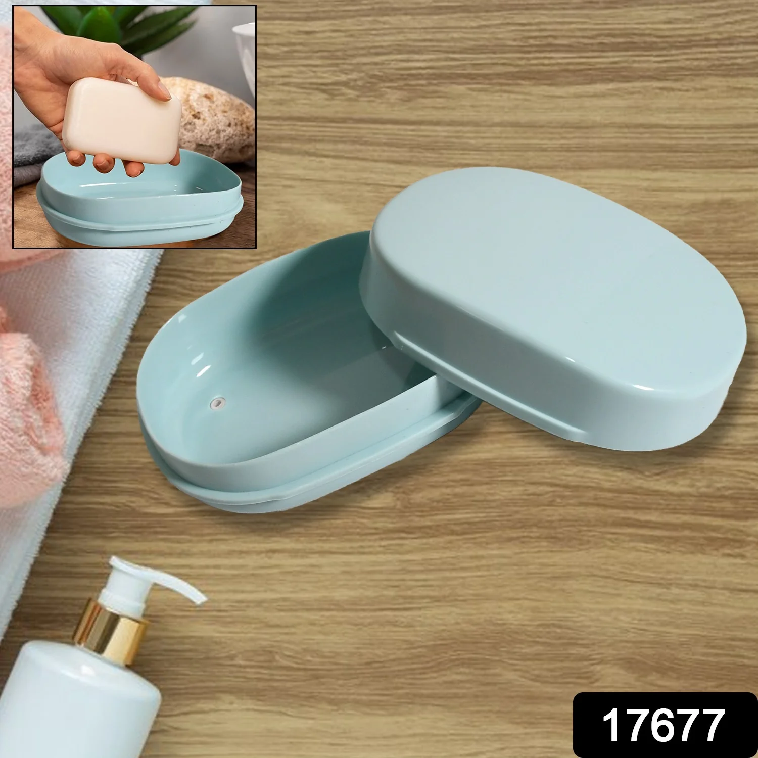 Soap Container, Soap Box  (1 Pc) - Image 2